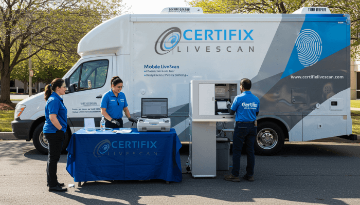 Planning a Mobile Live Scan Event A Checklist for Organizations