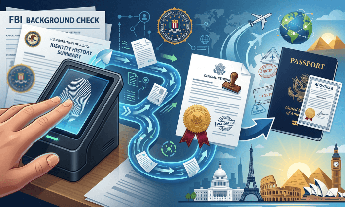 From Fingerprints to Foreign Affairs: Navigating the FBI Background Check Apostille Pipeline